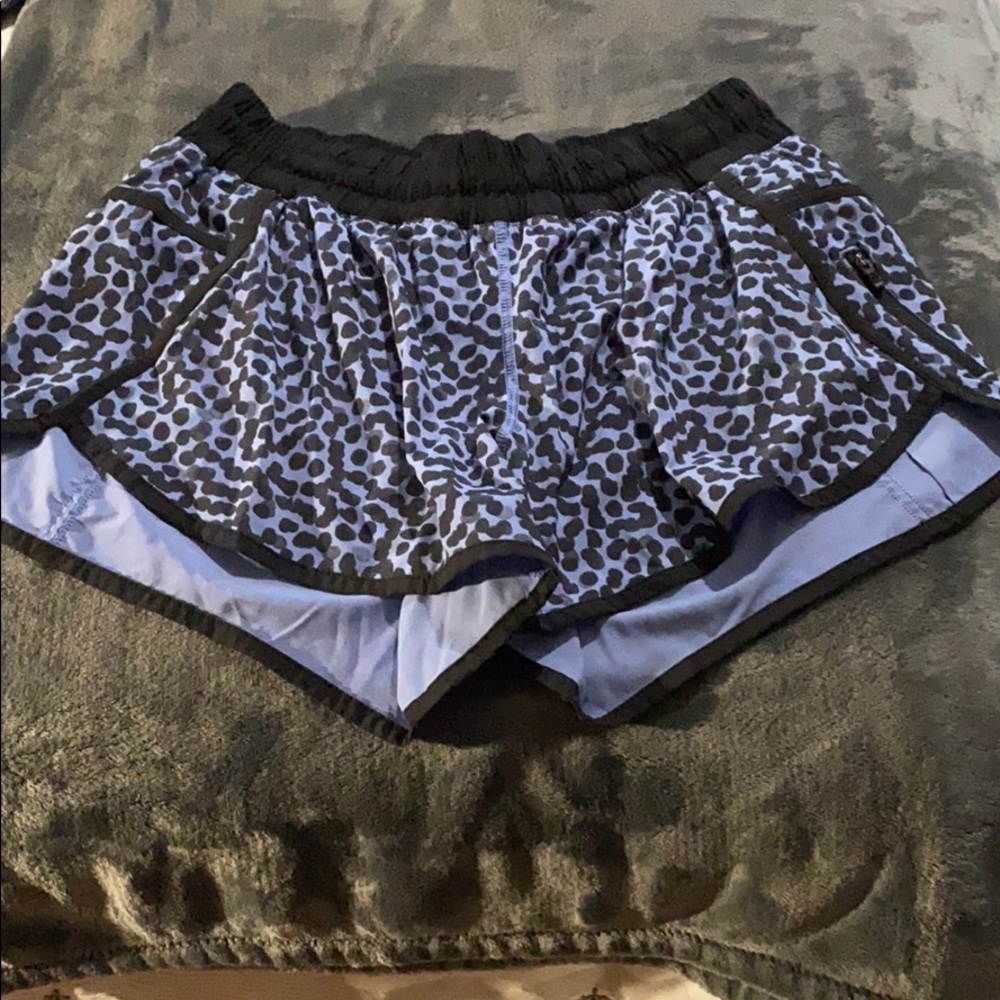 Lululemon athletic shorts.